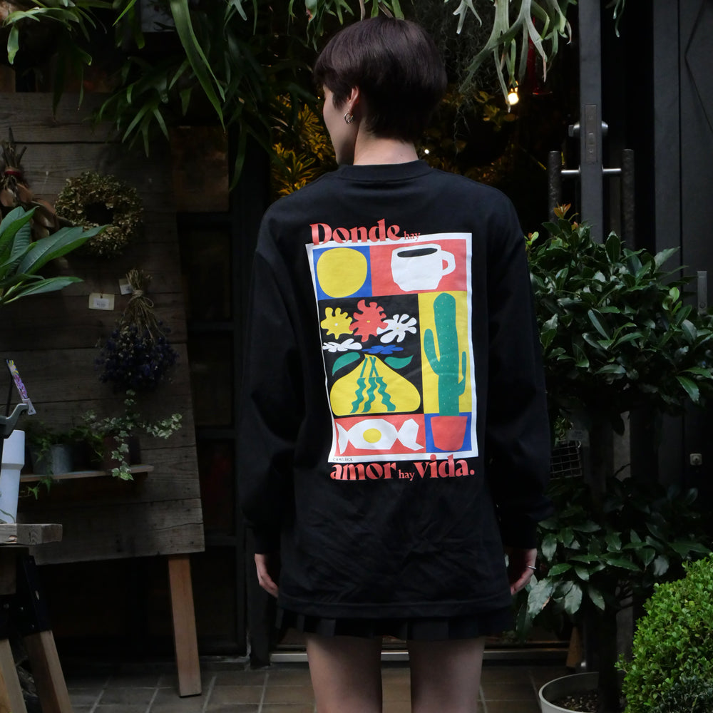 Amore Long-Sleeve Tee - White
