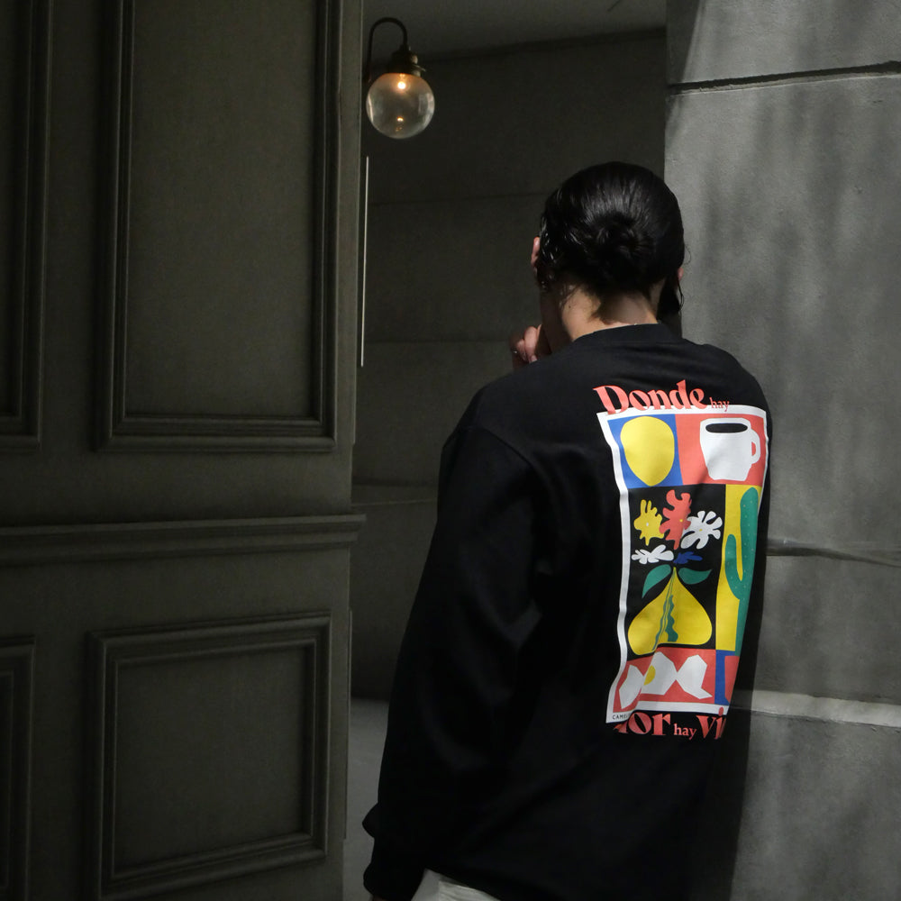 Amore Long-Sleeve Tee - White