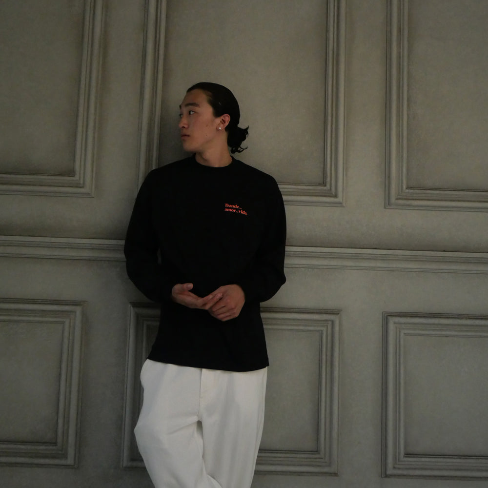 Amore Long-Sleeve Tee - White