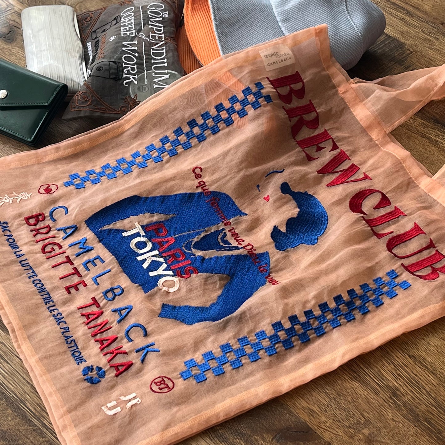 【New】 Organdy Buddy Tote Bag - Light Pink