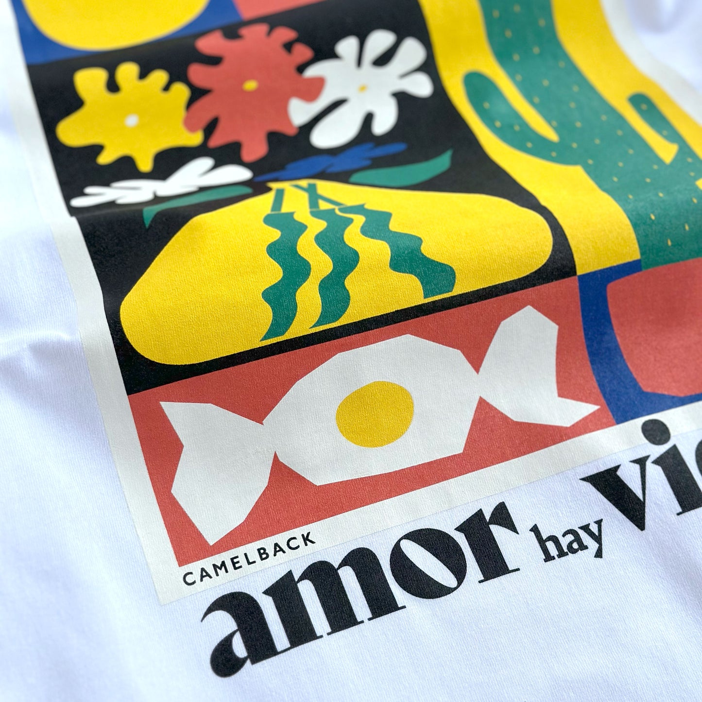 Amore Long-Sleeve Tee - White