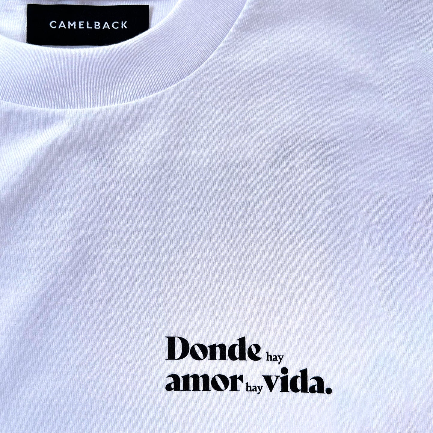 Amore Long-Sleeve Tee - White