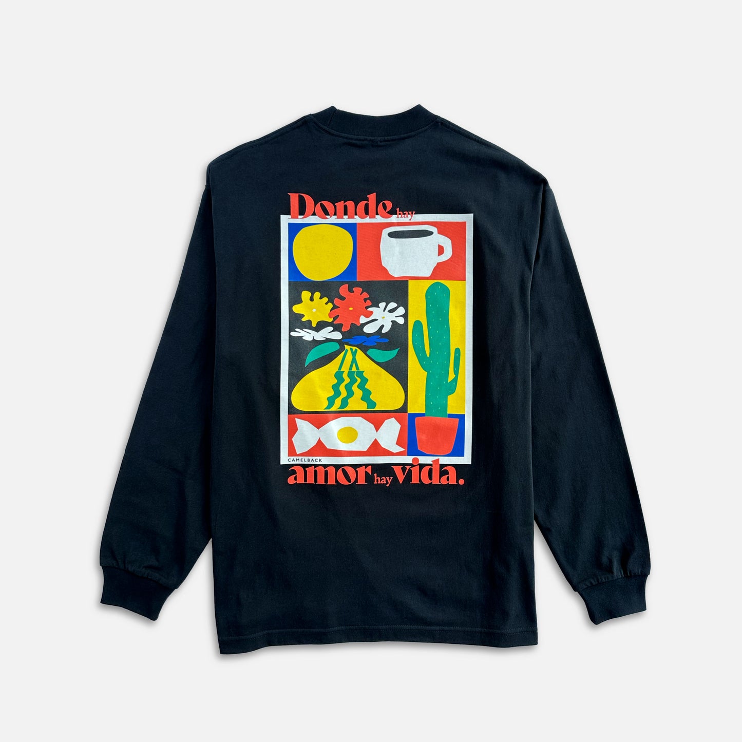 Amore Long-Sleeve Tee - White