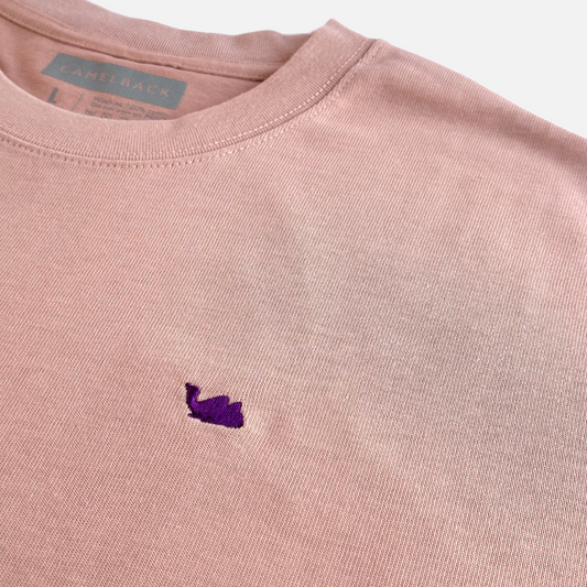 Essential Logo Tee - Apricot pink