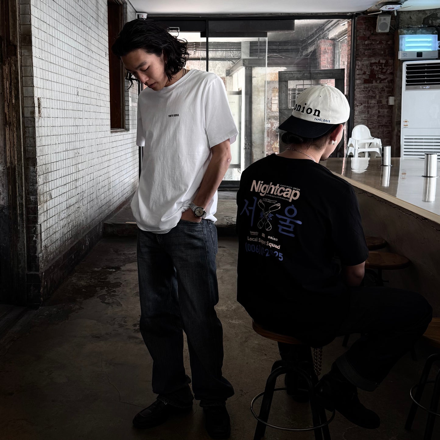 Nightcap S/S Tee ‐ Black