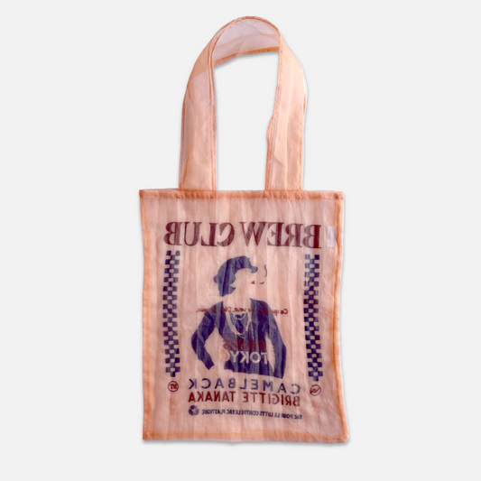 Organdy Buddy Tote Bag - Light Pink