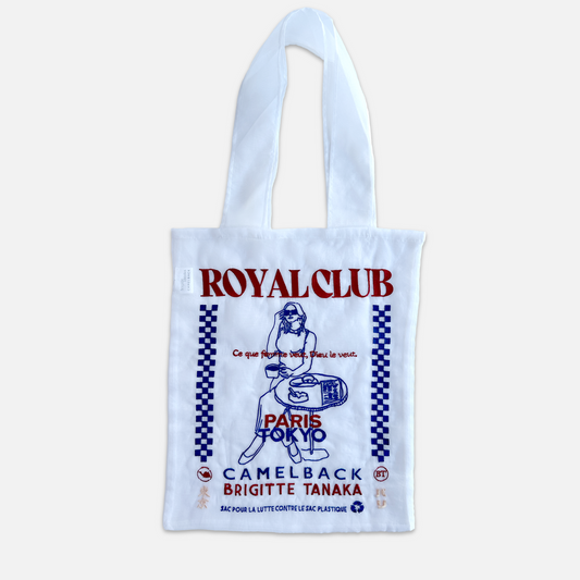 Organdy Buddy Tote Bag - White